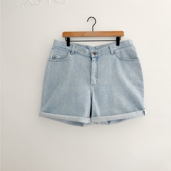 Vintage Lee Denim Shorts - Picture 1 of 6